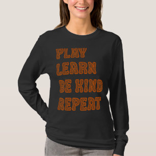 Speel Leer Soort herhaling Kindness Day 2022 Eenhe T-shirt