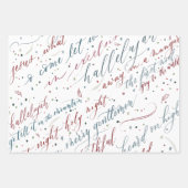 Speel mee met kerstcadeaupapier, flatpanel papier inpakpapier vel (Voorkant 2)