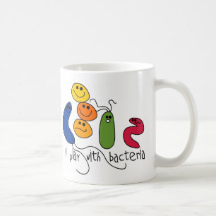 Speel met bacteriën koffiemok