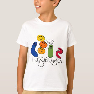 Speel met bacteriën t-shirt