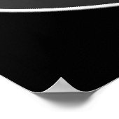 Speel met hart Basketball-Poster Poster (Hoek)