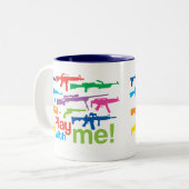 Speel met mij mok (Voorkant links)