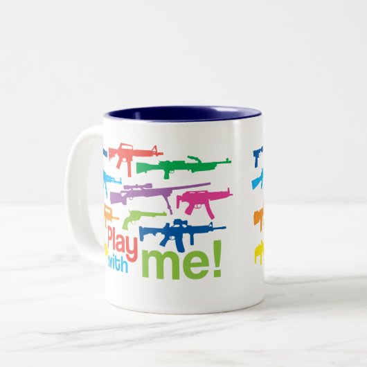 Speel met mij mok (Voorkant links)
