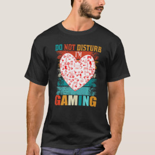Speel niet met een gamedraagstuk t-shirt
