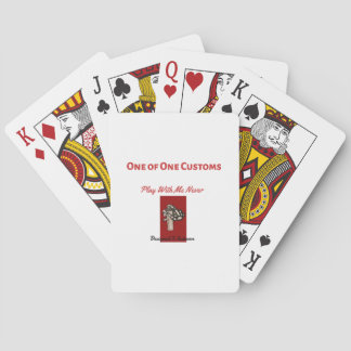 Speel nooit met mij pokerkaarten