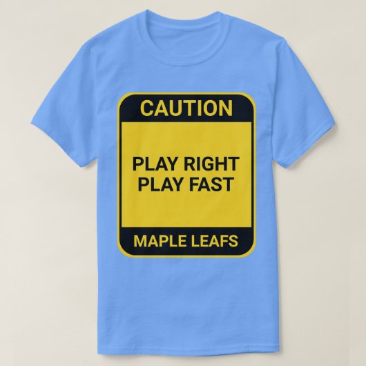 SPEEL RECHTS SPEEL SNEL T-SHIRT (Design voorkant)