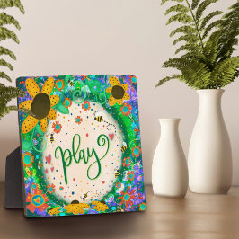 Speel schattig leuk grillig Kinder inspiratie Fotoplaat