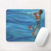 Speel tegen de wind muismat (Met muis)