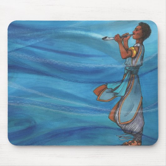 Speel tegen de wind muismat (Voorkant)