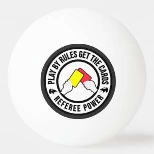 Speel volgens de regels en ontvang de kaarten Sche Pingpongballen