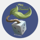 Speel waar je geplant Stickers bent (Voorkant)
