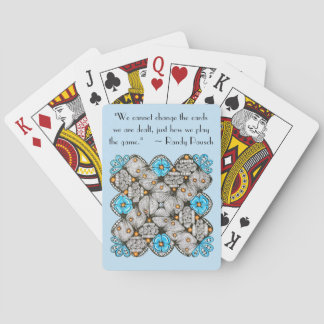 Speel wat je krijgt met geometrische Doodle in Bla Pokerkaarten