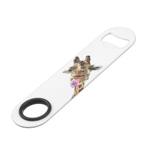 Speelbalksleutel Gift Giraffe Tongue uit - glimlac Speed Flessenopener