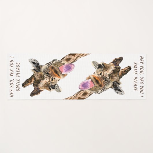 Speelbare Giraffe Tongue uit Yoga Mat Gift Fun (Voorkant (horizontaal))