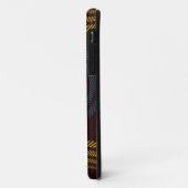 Speelbare, kleurrijke, trendy, koele gestreepte ci Case-Mate iPhone case (Achterkant/links)