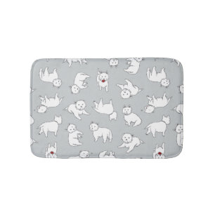 Speelbare Westies Non-Skid Mat