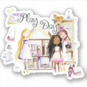 Speeldag Sticker (Voorkant)