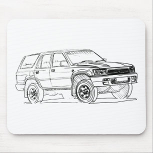 Speelgoed 4Runner gen2 1992+ Muismat