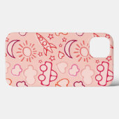 speelgoed achtergrond Case-Mate iPhone case (Achterkant (horizontaal))