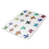 Speelgoed Airplanes Bath Mat (Gekanteld)