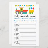 Speelgoed Baby Dieren Naam Game (Voorkant / Achterkant)