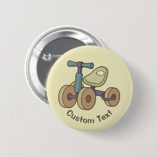 Speelgoed Bike Ronde Button 5,7 Cm