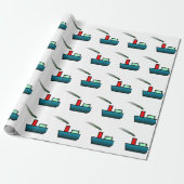 Speelgoed Boat Cadeaupapier (Uitgerold)