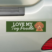 Speelgoed bumpersticker (Op auto)