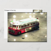  speelgoed bus briefkaart (Voorkant / Achterkant)