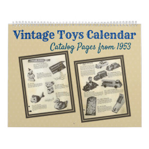  speelgoed - Cataloguspagina's geïllustreerd vanaf Kalender