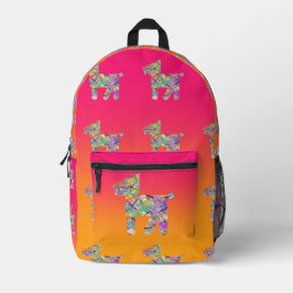 Speelgoed Dogs Kinder Pink Yellow Bedrukte Rugzak