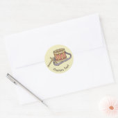 Speelgoed Drum Ronde Sticker (Envelop)