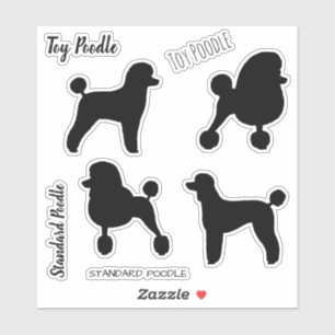 Speelgoed en standaard-Sticker Silhouettes Sticker