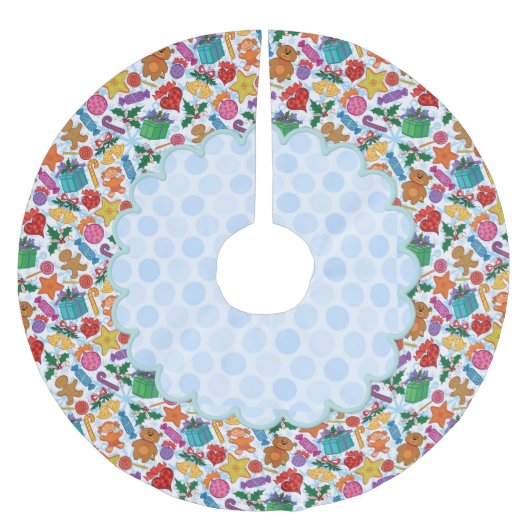 Speelgoed en traktaties Kerst Treeskirt Kerstboom Rok (Voorkant)