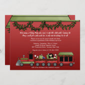 Speelgoed Express feestdag Kaart (Voorkant / Achterkant)