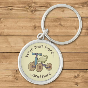 Speelgoed fiets sleutelhanger
