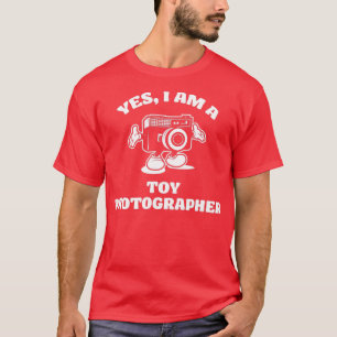 Speelgoed fotografie Miniatuur Fotografie Camera A T-shirt