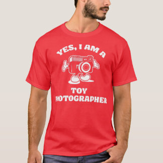 Speelgoed fotografie Miniatuur Fotografie Camera A T-shirt