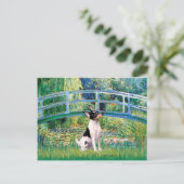 Speelgoed Fox Terrier - Bridge Briefkaart (Staand voorkant)
