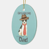 Speelgoed Fox Terrier Dad Ceramic Ornament (Links)