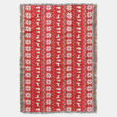 Speelgoed Fox Terrier Dog Silhouettes kerstfeestda Deken (Voorkant Verticaal)