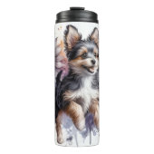 Speelgoed Fox Terrier Floral Fun Thermosbeker (Voorkant)