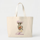 Speelgoed Fox Terrier Heart mama Grote Tote Bag (Voorkant)