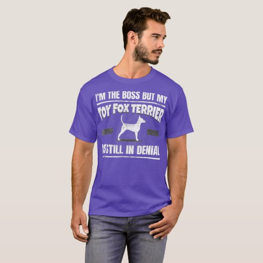 Speelgoed Fox Terrier Hondentraining Grappige hond T-shirt (Voorkant volledig)
