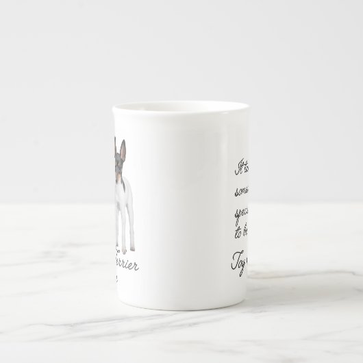 Speelgoed Fox Terrier Mom Bone China Mok (Voorkant)
