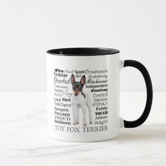Speelgoed Fox Terrier Traits Mok (Rechts)