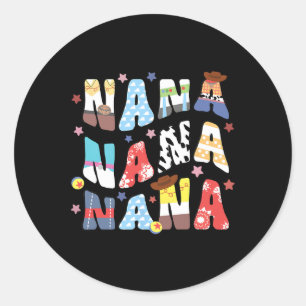 Speelgoed Grappig verhaal oma opa Moederdag vader Ronde Sticker