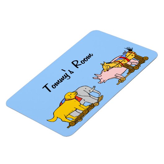 Speelgoed Hond, Paarden, Varkens, olifant Magneet (Linkerzijde)