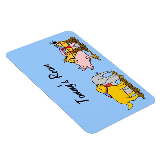 Speelgoed Hond, Paarden, Varkens, olifant Magneet (Rechterzijde)