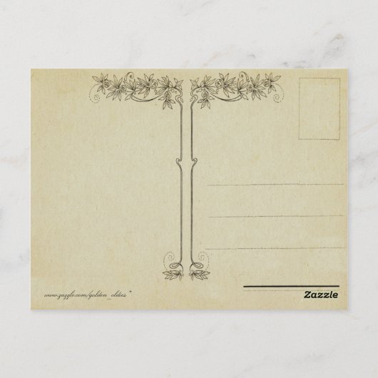 Speelgoed Honden Briefkaart (Achterkant)